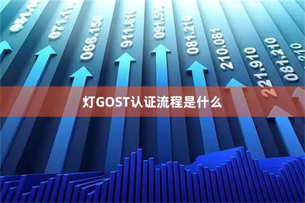灯GOST认证流程是什么