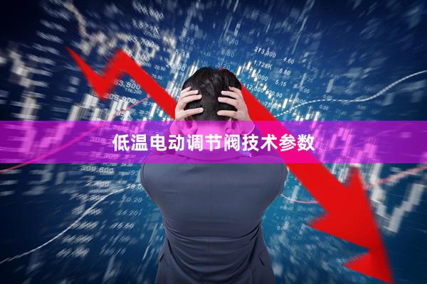 低温电动调节阀技术参数