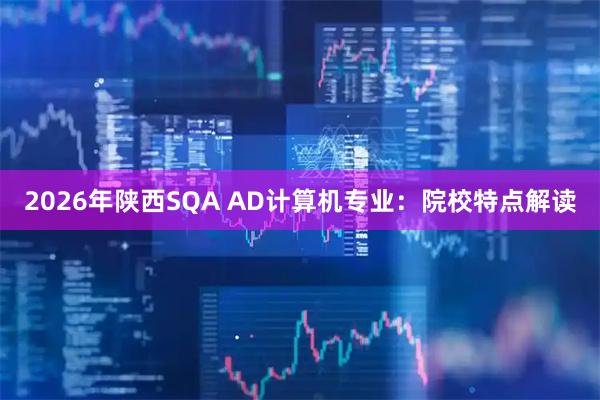 2026年陕西SQA AD计算机专业：院校特点解读